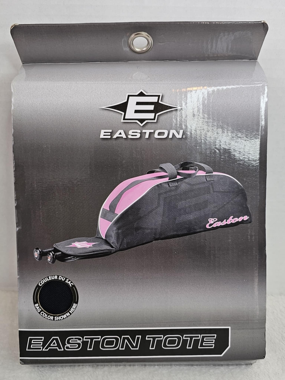 Easton Pink & Black Tote Bag